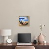 Art Remedy Relaxing Sunny Beach View Chic Coastal Wall Art Framed - 2 of 4