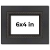 PosterPalooza | Photo Size Traditional Black Picture Frame - UV Acrylic, Foam Board Backing, Hanging Hardware - 2 of 4