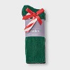 Women's Luxury Collection Cashmere Blend Fine Rib Super Soft 2pk Crew Socks - Auden™ - 2 of 3