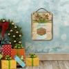 Courtside Market Merry Christmas Jar  12x16 Hanging Artboard with Twine - 2 of 2