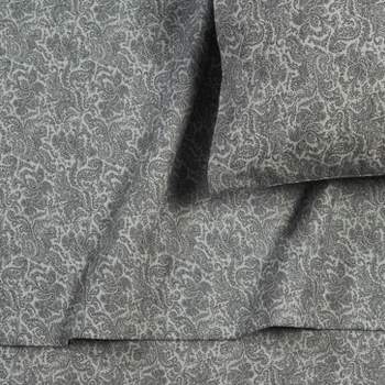 Tribeca Living King Bella Portuguese Cotton Flannel Extra Deep Pocket Sheet Set
