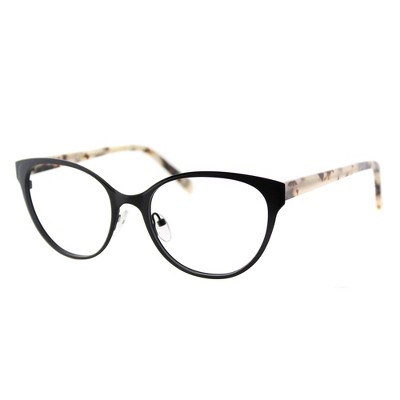 Cynthia Rowley No. 79 01 Womens Cat-eye Eyeglasses Black 53mm : Target
