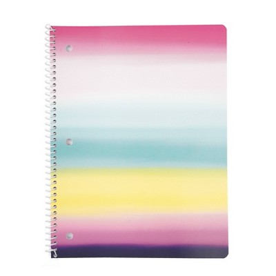 Spiral Notebook 1 Subject Wide Ruled Stripes  - Gartner Studios