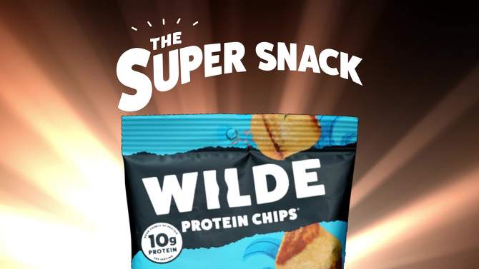 Wilde Brand Protein Chips - Sea Salt &#38; Vinegar - 4ct, 2 of 9, play video