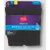 Hanes Premium Women's 6pk Cool Comfort Lightweight Crew Socks - Black 8-12: Midweight Knit, Banded Cuff - 2 of 2