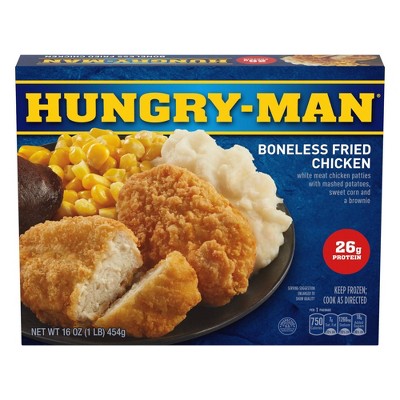 Hungry-Man Frozen Boneless Fried Chicken Dinner - 16oz