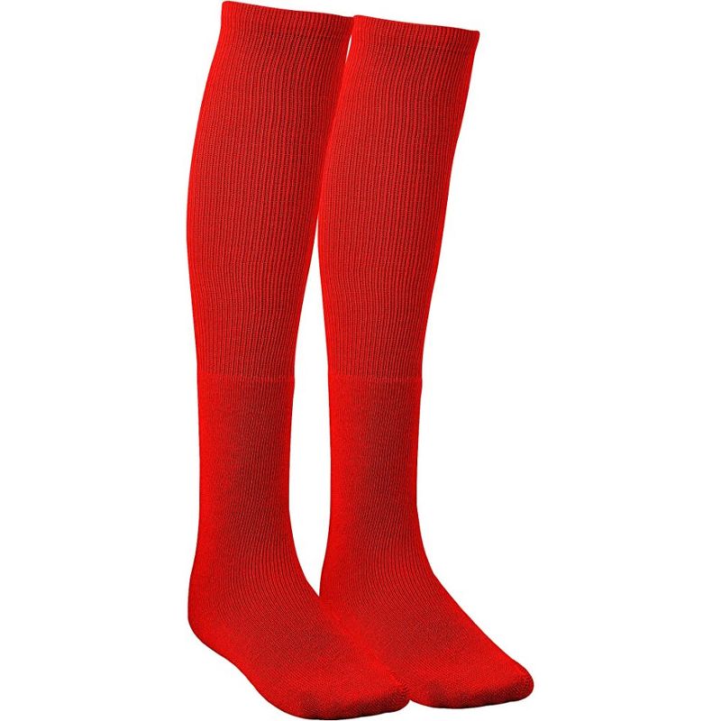 Vizari League Sports Socks for Boys and Girls | Polyester and Stretchable Adult League Socks | Soccer Socks with 360° Arch and Ankle Support | Football socks, 1 of 7