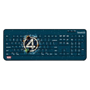 Keyscaper Marvel Fantastic 4 Badge Wireless USB Keyboard - 1 of 4