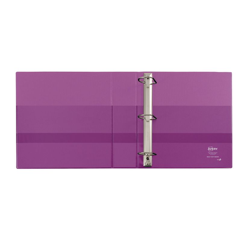 Avery 2&#34; One Touch EZD Rings 540 Sheet Capacity Heavy Duty View Binder - Purple, 4 of 5