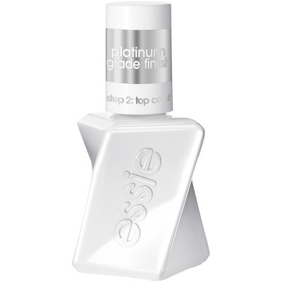 Essie : Top Polish Nail Fl 0.46 - Clear Couture Oz Coat Target Gel