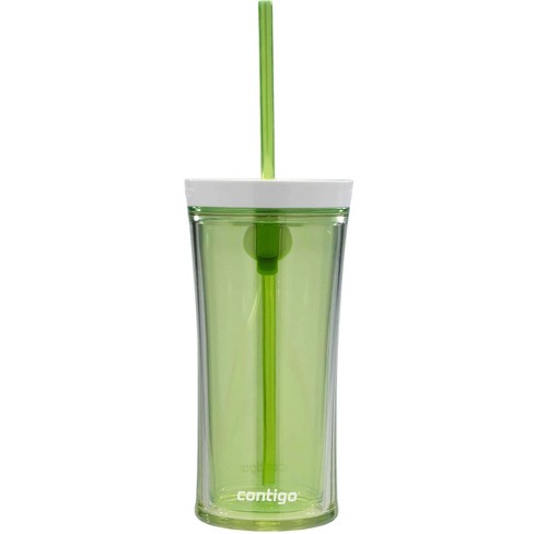 Contigo Kids' Leighton Tritan 14oz Tumbler Cool Lime Macaroon With Dogs  Doing Things : Target