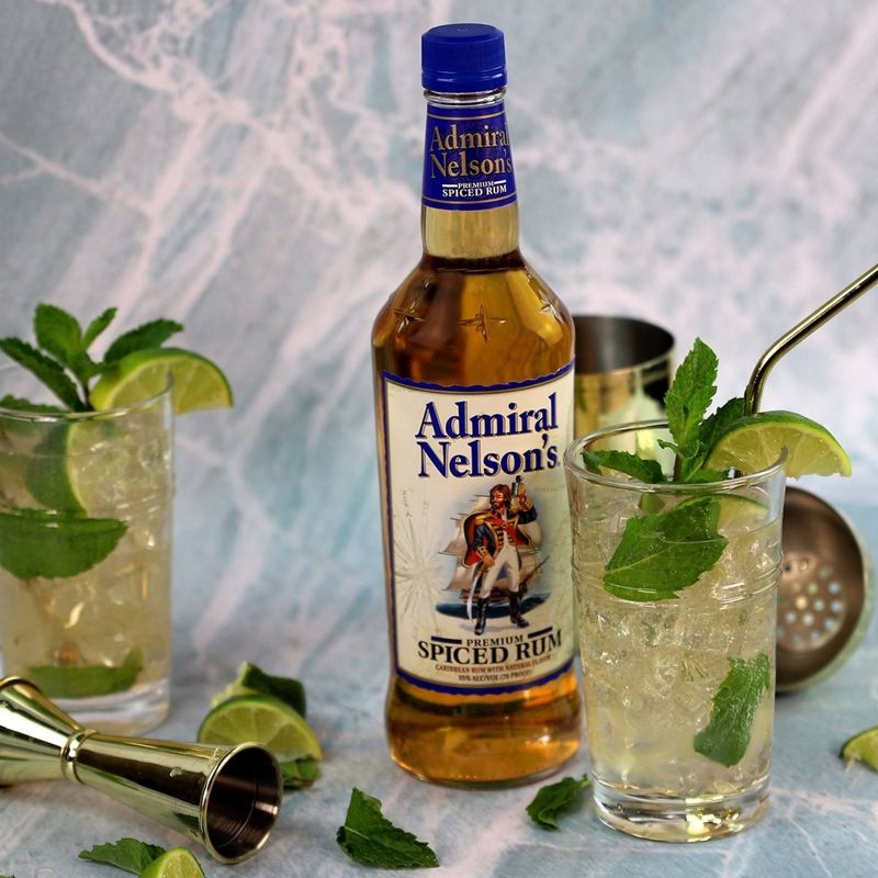 Admiral Nelson&#39;s Spiced Rum - 1.75L Plastic Bottle, 4 of 10