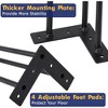 Metal Table Legs DIY Industrial Furniture Legs 880 Lbs Capacity - 3 of 4
