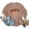Simply Sage Market Women's Coquette Thankful Long Sleeve Garment Dyed Tee - 3 of 4