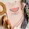 Simply Sage Market Boho Summer Vibes Watermelon Short Sleeve Tee - 3 of 4