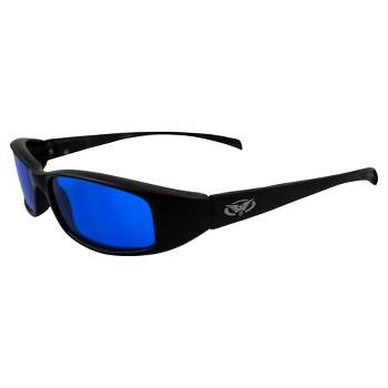 Global Vision Chicago Motorcycle Padded Glasses, Sunglasses for Men & Women  Shatterproof Polycarbonate Lens UV400 Scratch-Resistant Vented EVA Foam