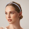 Unique Bargains Women's Hairband 2 Rows Rhinestone Headband 0.31 Inch Wide 1 Pc - 3 of 4