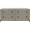 Claudette 4 Drawer Modern Dresser - SFV2123 - Safavieh Couture - 2 of 4