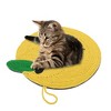 Unique Bargains Cat Scratch Pad with Lemon Pattern for Indoor Outdoor Yellow - 4 of 4