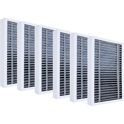 Nispira True HEPA Filter Replacement Compatible with Filtrete F2 Odor Air Purifier FAP-C02-F2 FAP-T03-F2. Compared to part F2 FAPF-F2-O, 6 Packs