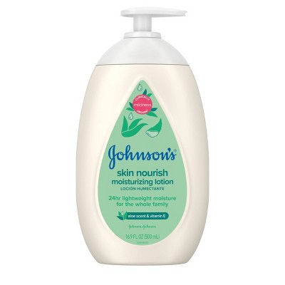 Johnson's Skin Nourish Moisturizing Lotion - 16.9 fl oz
