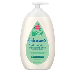 Johnson's Skin Nourish Moisturizing Lotion - 16.9 fl oz