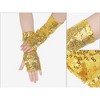 INSPIRE CHIC Women's Sparkle Sequin Gloves 1 Pair - 3 of 4
