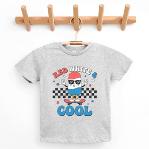 The Juniper Shop Red White and Cool Popsicle Youth Short Sleeve Tee - 1 of 4