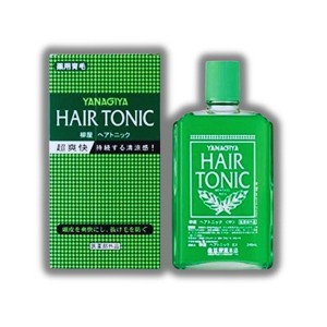 Yanagiya Hair Tonic- Menthol Rich - 240ml - The Secret to Timeless Hair Health - 1 of 3