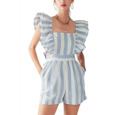 Target women's striped jumpsuit 2025