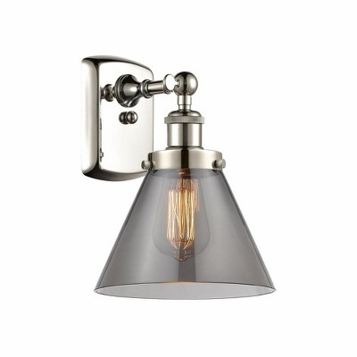 Cone - 1 Light Wall Sconce In Industrial Style-13 Inches Tall and 8 Inches Wide