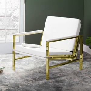 Studio Designs Home Atlas Modern Accent Chair with Padded Armrests Accent Armchair - 1 of 4