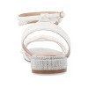 Journee Collection Womens Tulsi Faux Pearl Ankle Strap Covered Block Heel Sandals - 3 of 4