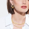 Ross-Simons Italian 14kt Yellow Gold Floral Filigree Hoop Earring - 3 of 4