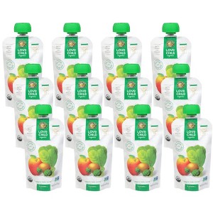 Nature's Path Love Child Organics Puree Organic Apple Spinach Kiwi Banana - Case of 12/4 oz - 1 of 4