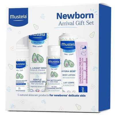 Mustela Newborn Arrival Baby Bath and Body Gift Set