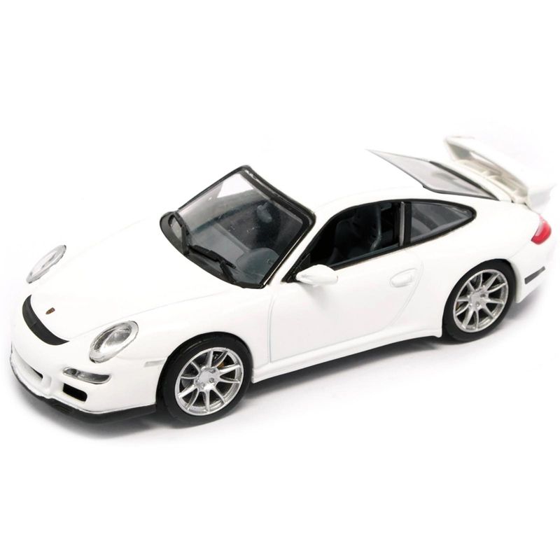 Porsche 911 997 GT3 White 1/43 Diecast Model Car by Road Signature, 2 of 4