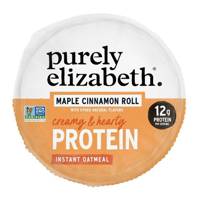 purely elizabeth. Cinnamon Roll Protein Oatmeal Cup - 2oz