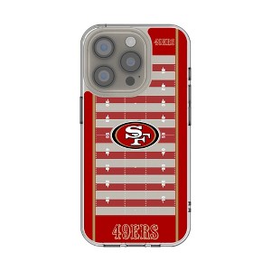 NFL NFC Teams Field Clear Cell Phone Case for Apple iPhone - 1 of 4