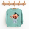 The Juniper Shop Basketball Game Day Hoop Youth Long Sleeve Tee - 2 of 4