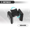 Unique Bargains Cup Holder Center Console Inserts Divider Separator for Toyota Avalon Black - 4 of 4