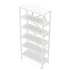Resenkos Bookshelf, Bookcase Standing Shelf Unts,71" Bookshelf, Industrial Etagere Bookcase 6 Shelf Display Rack, - 3 of 4