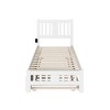 Tahoe Bed with Footboard and Twin Extra Long Trundle - AFI - image 4 of 4