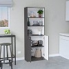 NicBex Bookcases for Living Room Modern 4-Shelf Home Bookcase Display Unit Bookshelf for Home Office, and Bedroom Storage - 4 of 4