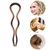 Unique Bargains U-shaped Hair Pin 4.92"x1.38" 1 Pc - 3 of 4