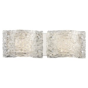 George Kovacs Lighting Forest Ice 2 - Light Vanity in  Chrome - 1 of 1