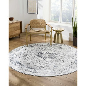 Hauteloom Hera Ivory Boutique Washable Rug - 1 of 4