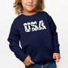 The Juniper Shop USA Distressed Stars Toddler Sweatshirt - 3 of 4