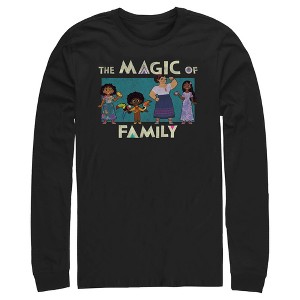 Men's Encanto The Magic of Family Long Sleeve Shirt - 1 of 4