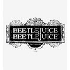 Beetlejuice Beetlejuice Black Sign Logo Adult Crew Neck Short Sleeve Tee - 2 of 2